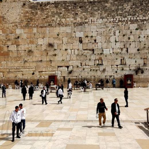 Стена плача или Western wall в Иерусалиме